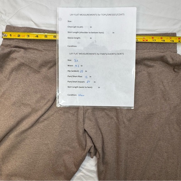 Pact NWOT Women's Deep Taupe Heather Airplane Joggers, 100% organic cotton, - Picture 9 of 13